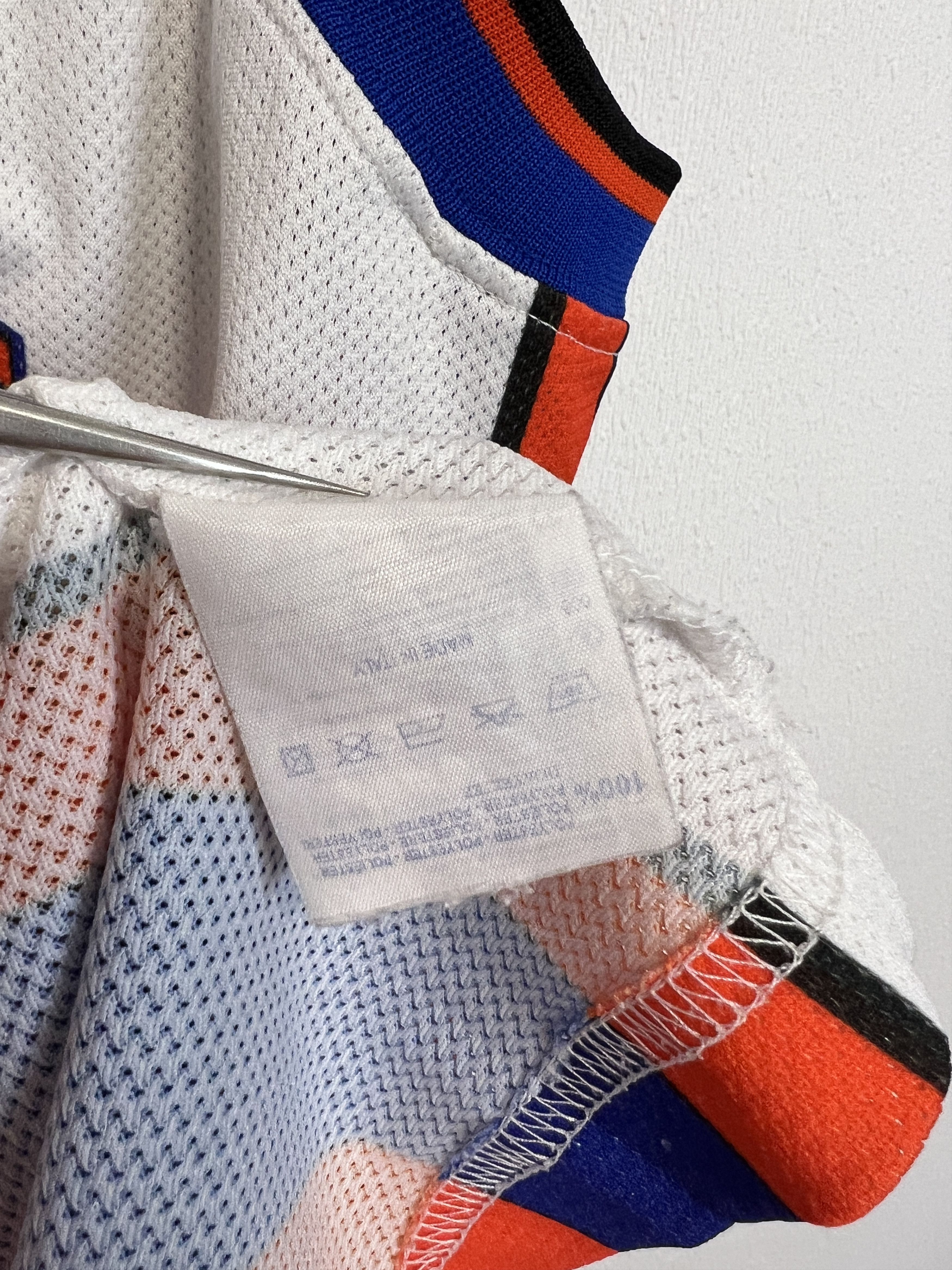 Champion Vintage 90's New York Knicks NBA Sprewell Jersey Trikot Size US XL / EU 56 / 4 - 9 Thumbnail
