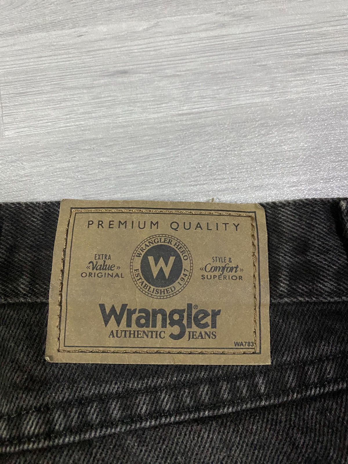 Wrangler Vintage Black Wrangler Jeans Size US 44 / EU 60 - 22 Thumbnail