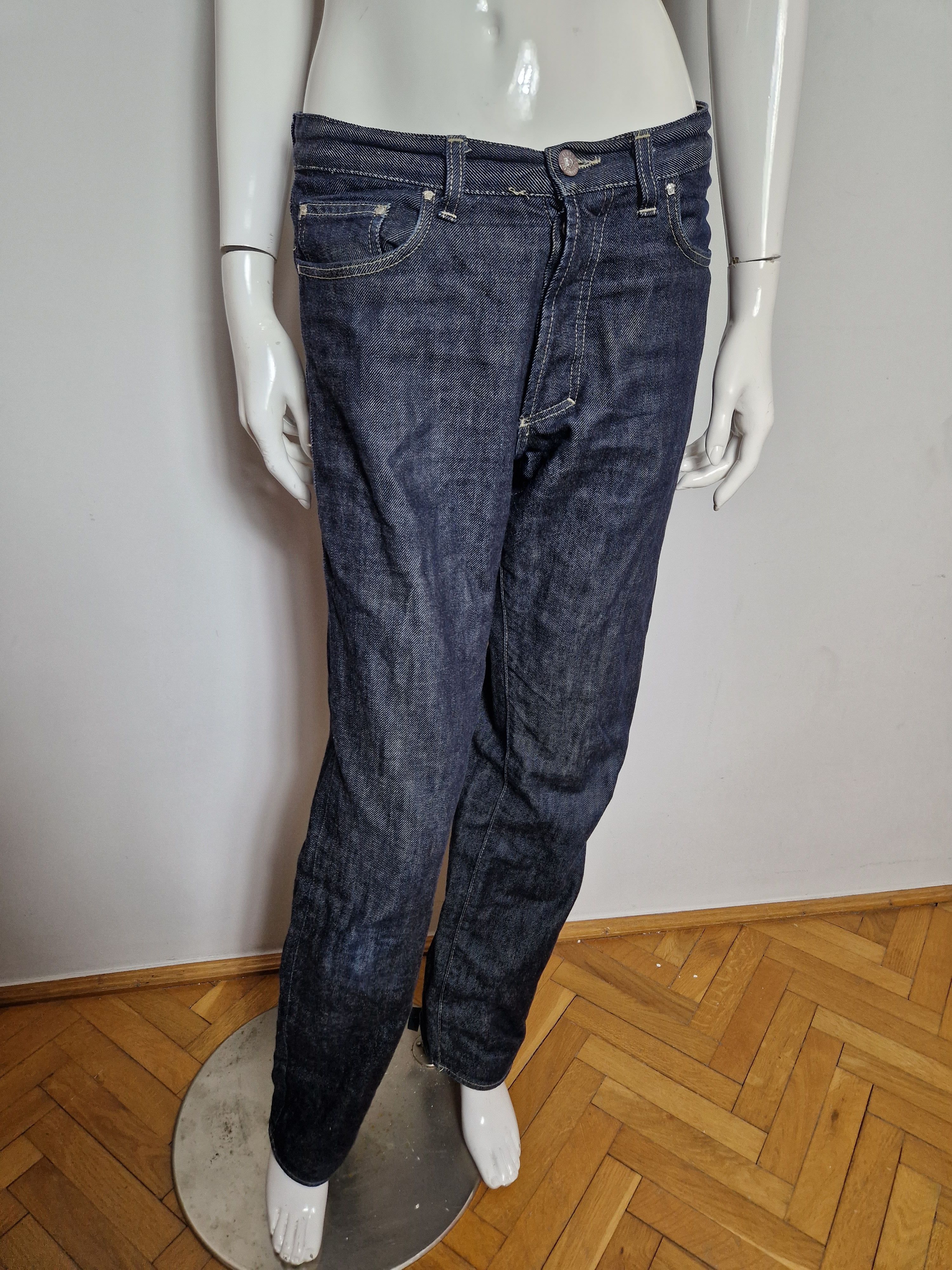 Versace × Vintage Versace Jeans vintage denim pants y2k 2000s Size 26" / US 2 / IT 38 - 3 Thumbnail