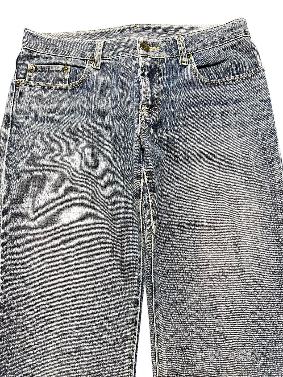 Japanese Brand Vintage Japanese Brand Faded Wash Flare Jeans Size US 29 - 3 Thumbnail