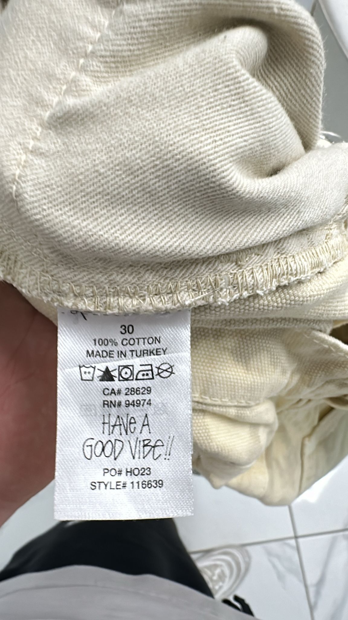 Stussy Stussy Big Ol’ Jeans Distressed Canvas Size 30 Size US 30 / EU 46 - 9 Thumbnail