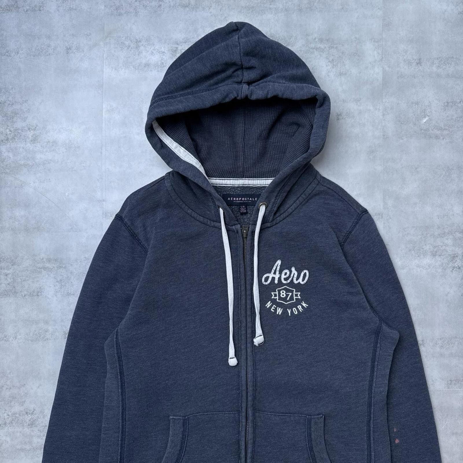 Aeropostale Y2K Aeropostale 00s Zip Up Hoodie Jacket Size L / US 10 / IT 46 - 2 Thumbnail