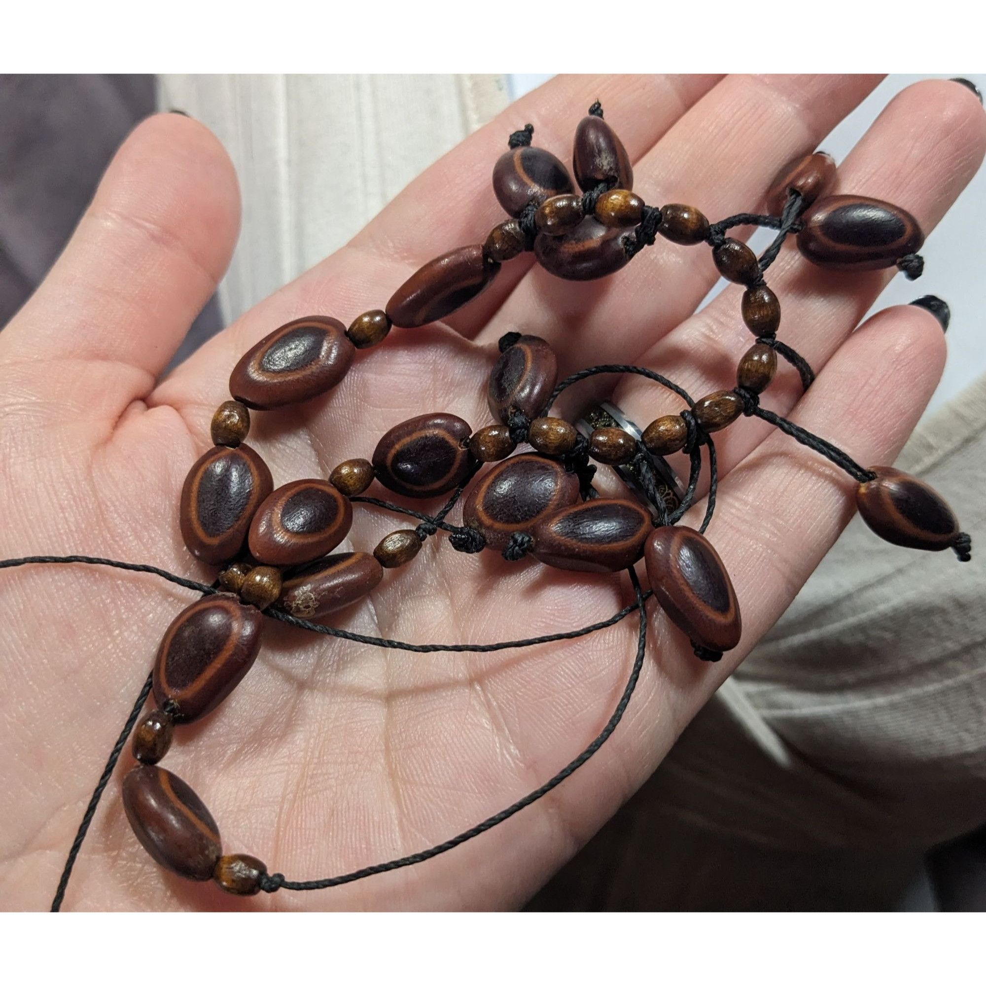 Other Bohemian Elephant Ear Seed Beaded Cascade Necklace Size ONE SIZE - 3 Thumbnail