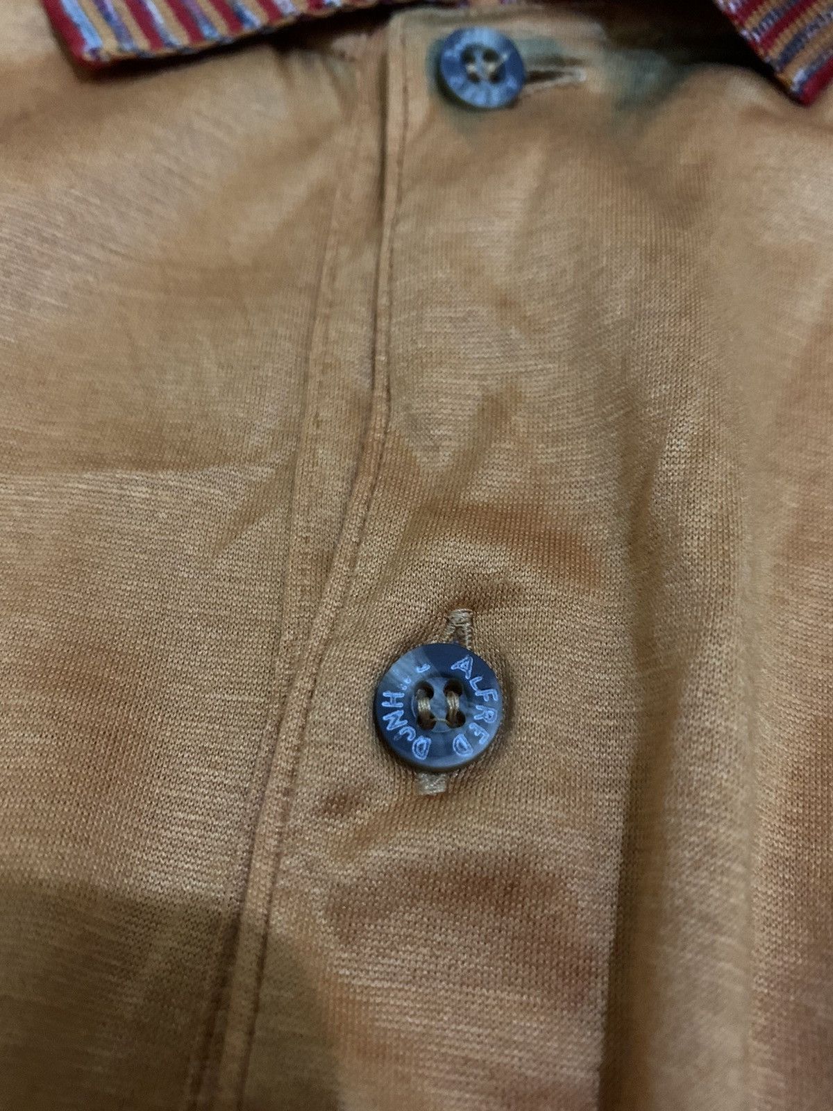 Alfred Dunhill 🐍 Vintage Alfred Dunhill Polos Size US XL / EU 56 / 4 - 3 Thumbnail