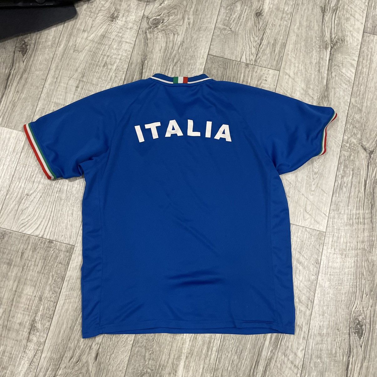 Vintage Italia shirt Y2K soccer blokecore tee Italy jersey Size US L / EU 52-54 / 3 - 1 Thumbnail