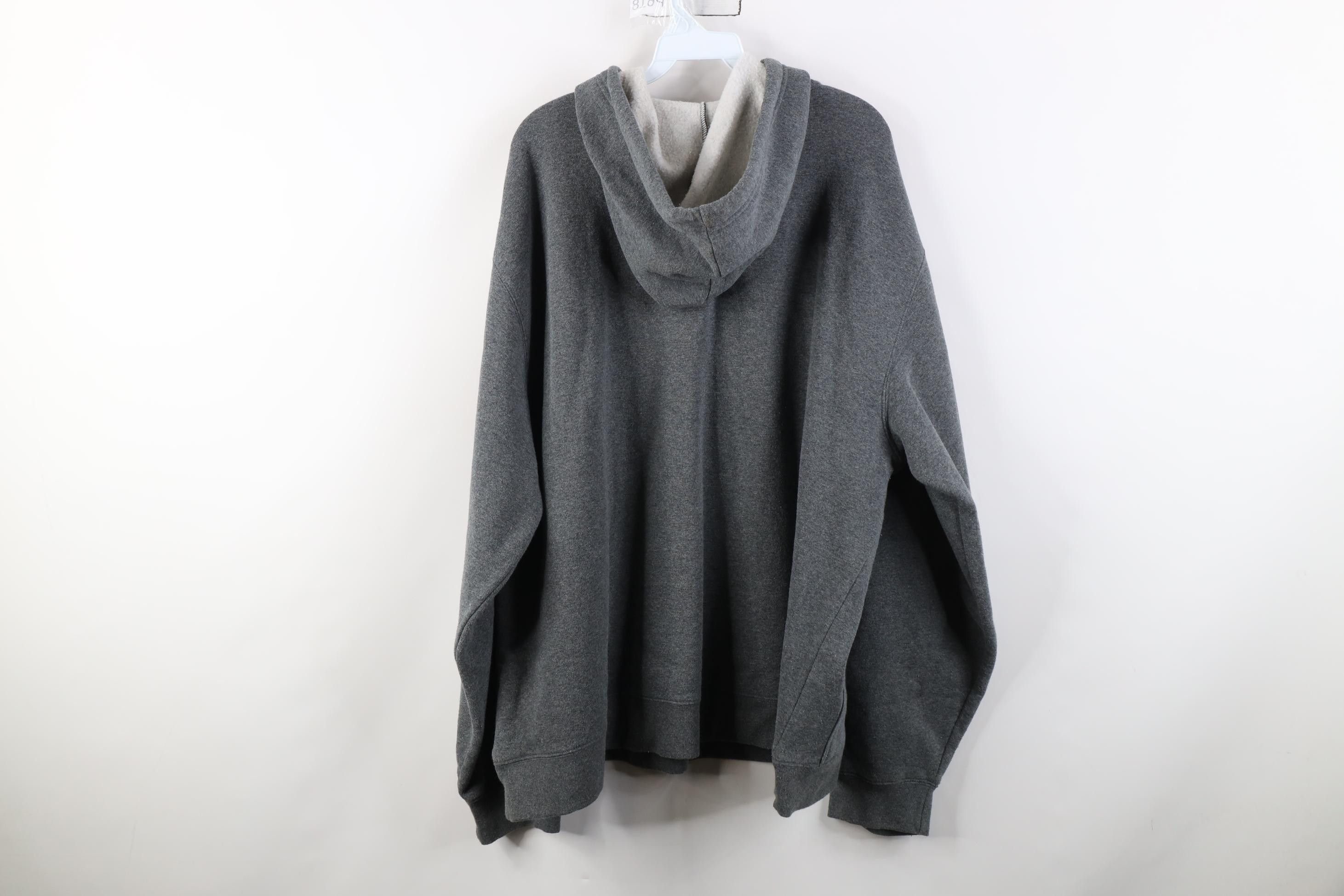 Timberland Vintage Y2K Timberland Heavyweight Hoodie Sweatshirt Gray Size US XXL / EU 58 / 5 - 10 Thumbnail