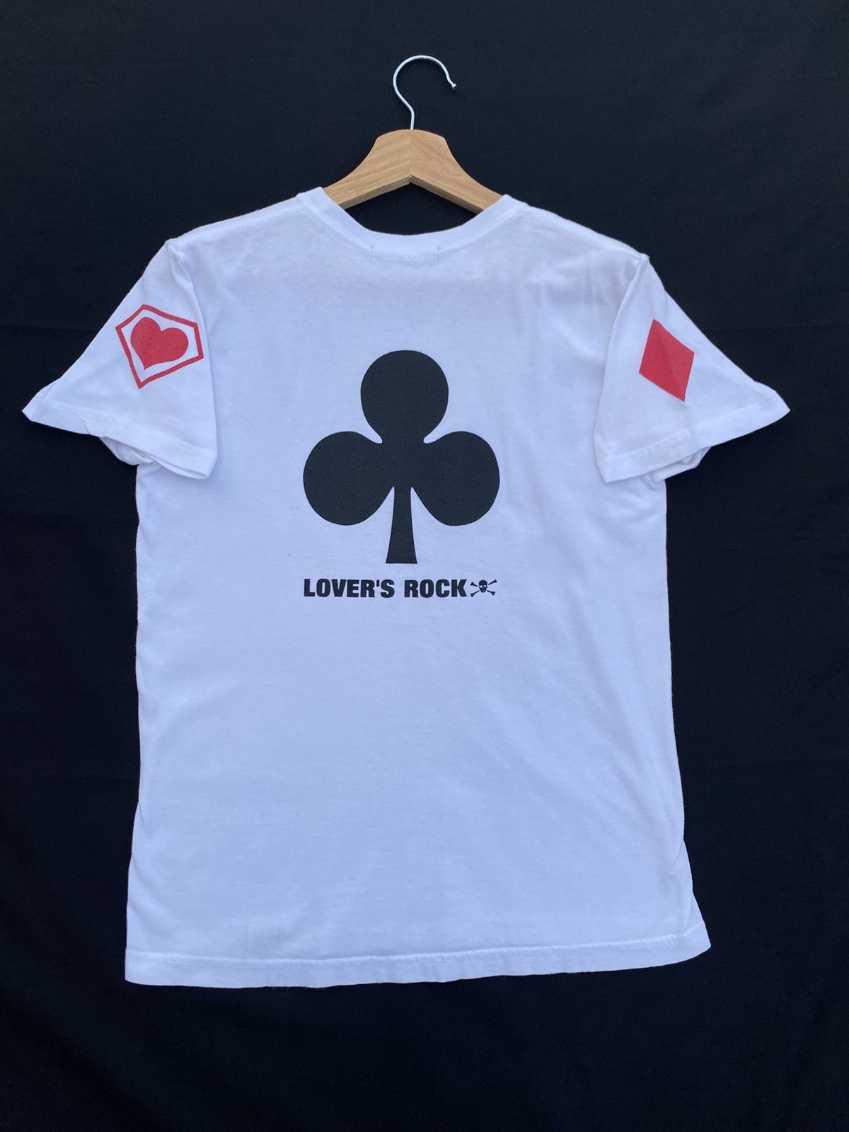 Super Lovers Rare Japanese Brand Super Lovers Spade Logo Tshirt Size US S / EU 44-46 / 1 - 1 Thumbnail