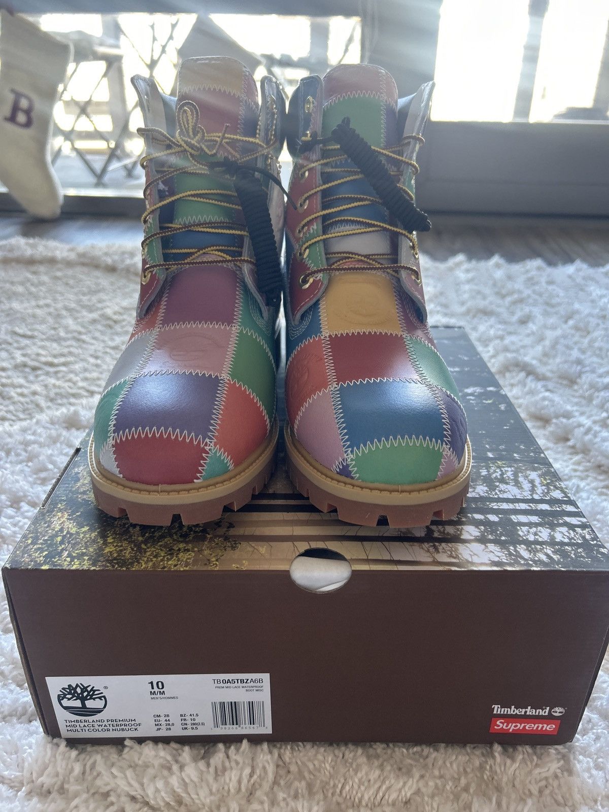 Supreme × Timberland Supreme Timberland Patchwork Size US 10 / EU 43 - 5 Thumbnail