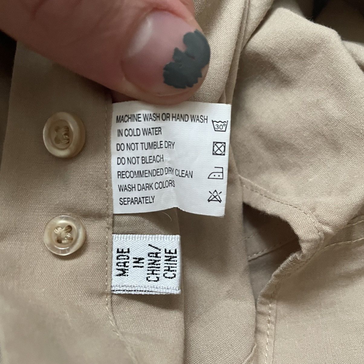 Balmain Vintage Balmain Baggy Button Up Size US XL / EU 56 / 4 - 4 Thumbnail
