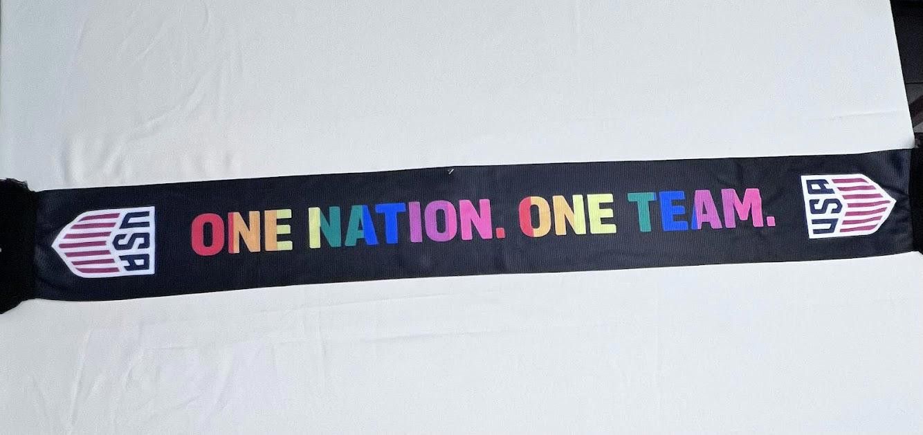 Other USA Soccer One Nation One Team Pride Summer Scarf Size ONE SIZE - 2 Thumbnail