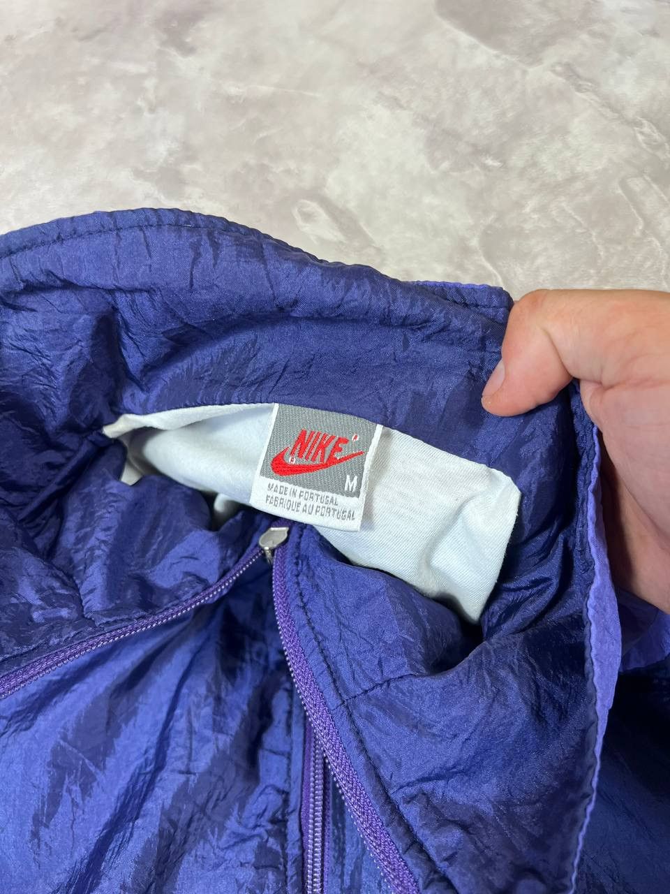 Nike × Vintage Vintage Nike 90s Nylon Track Set Jacket+Pans Size US M / EU 48-50 / 2 - 6 Thumbnail