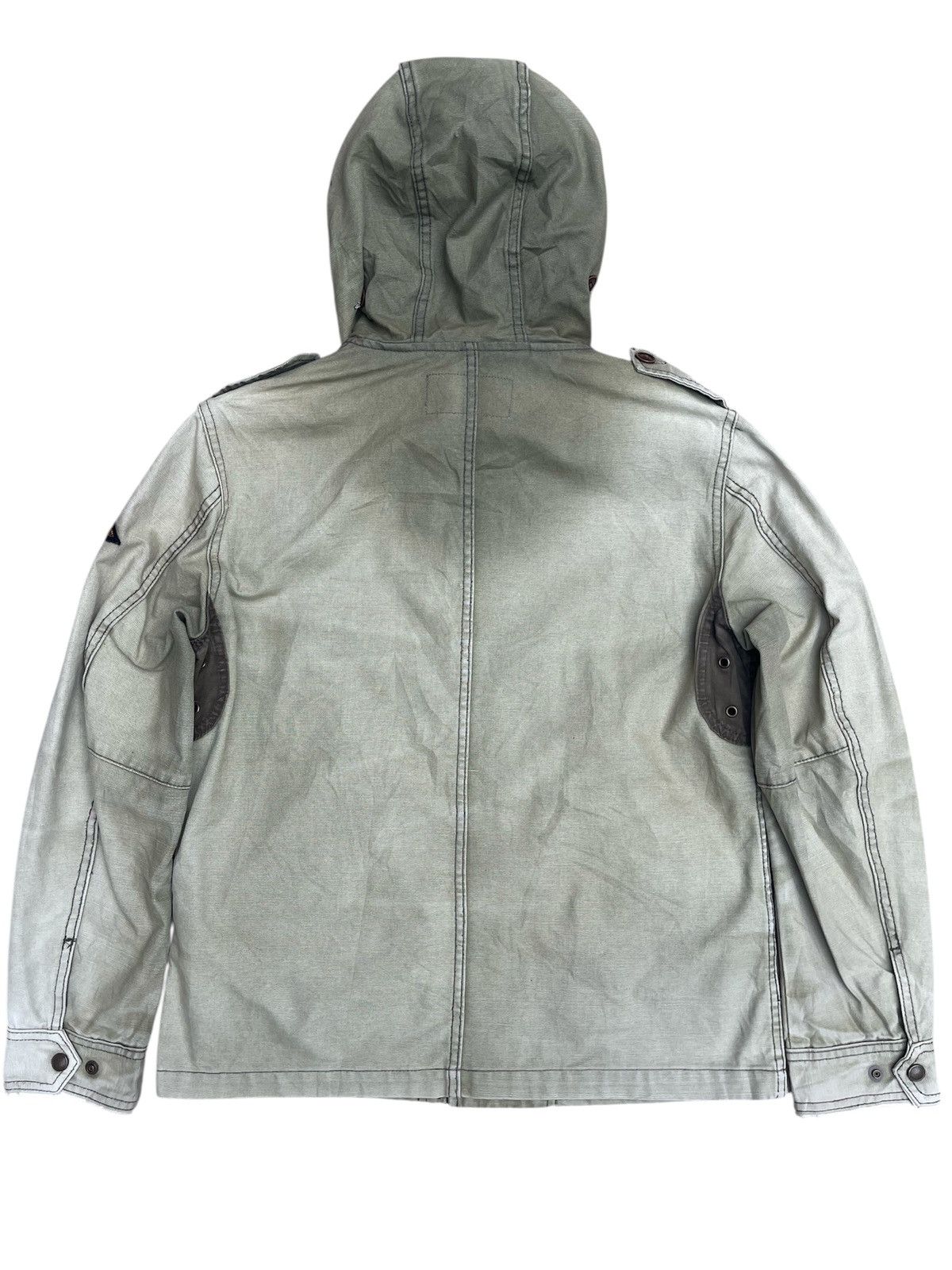 Avirex Avirex Zip Button Jacket Military Patch, Oversized Pockets Size US M / EU 48-50 / 2 - 2 Thumbnail