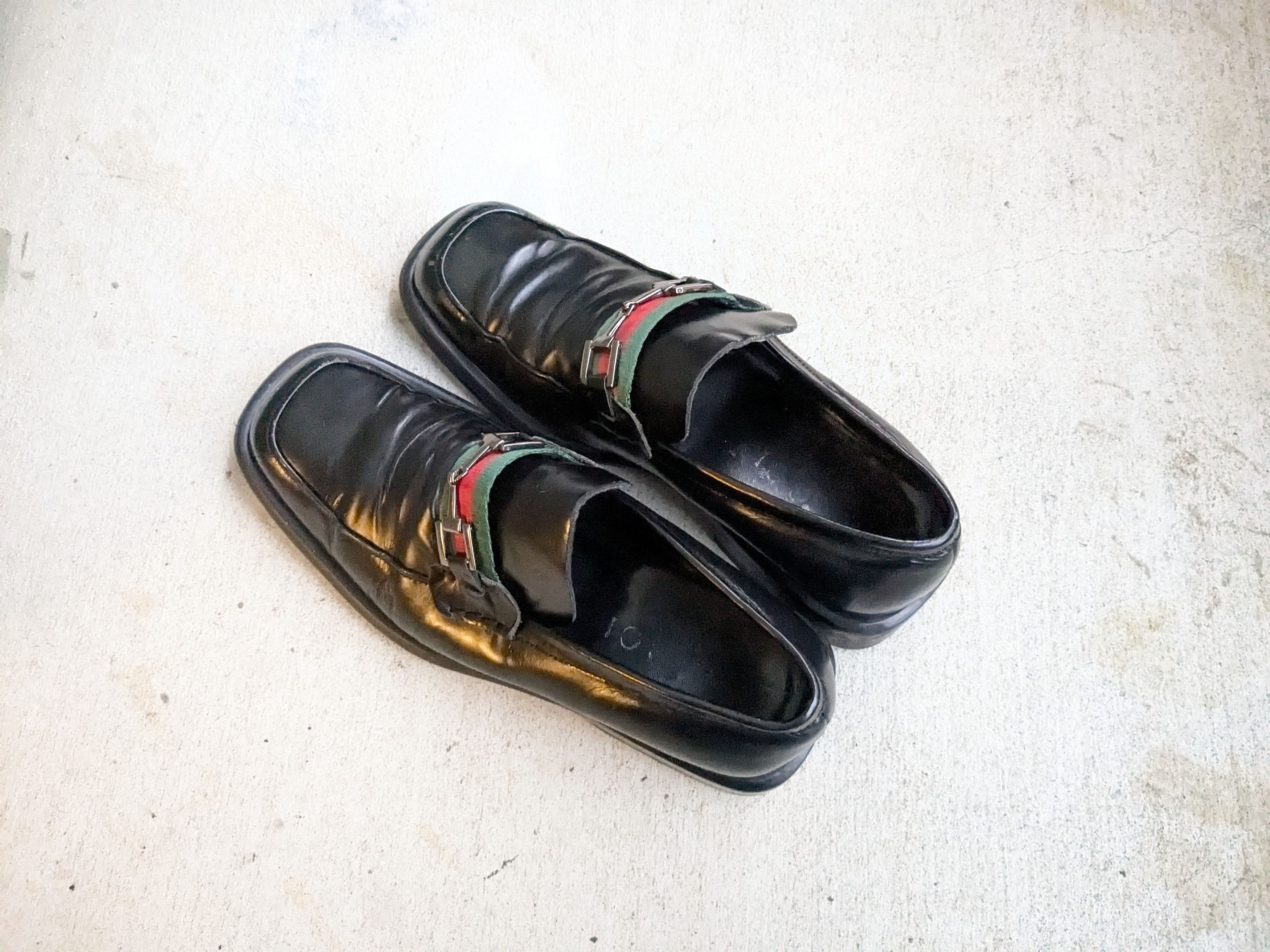 Gucci × Tom Ford Gucci Horsebit Loafers Black Leather 8.5 Snaffle Slip On Size US 8.5 / EU 41-42 - 12 Thumbnail