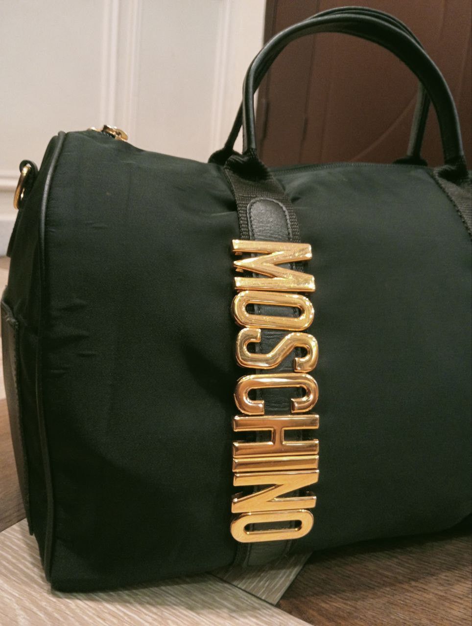 Moschino TRAVEL MOSCHINO REDWALL NYLON BAG Size ONE SIZE - 4 Thumbnail
