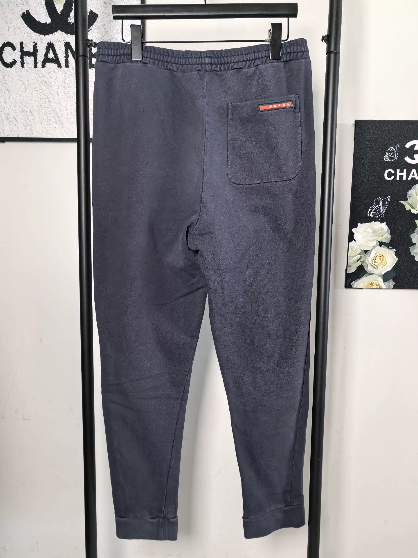 Prada Prada Logo Tape Long Pants Size US 31 - 1 Thumbnail