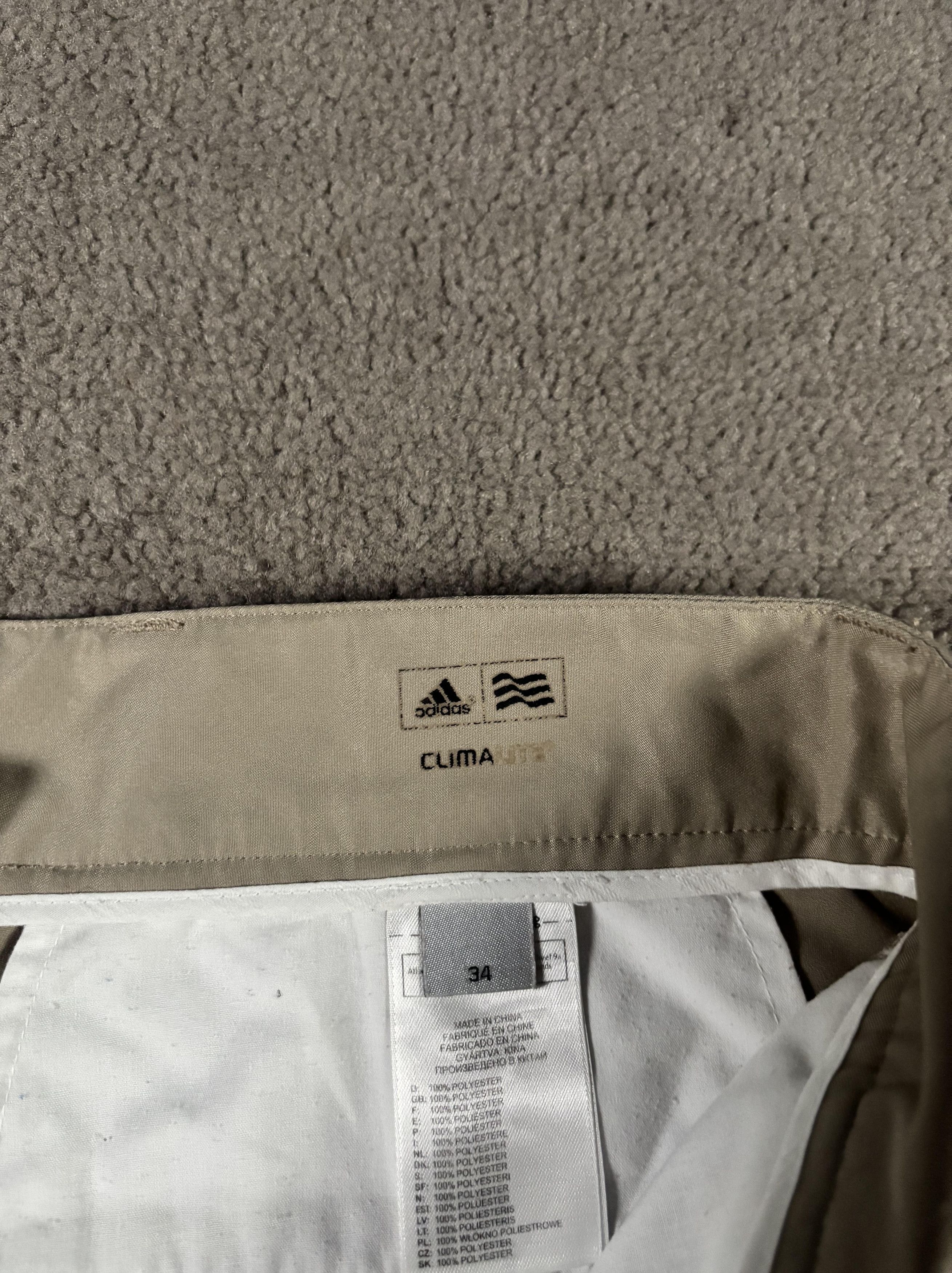 Adidas Adidas 34 Beige ClimaLite Bermuda Shorts Jorts Size US 34 / EU 50 - 2 Thumbnail
