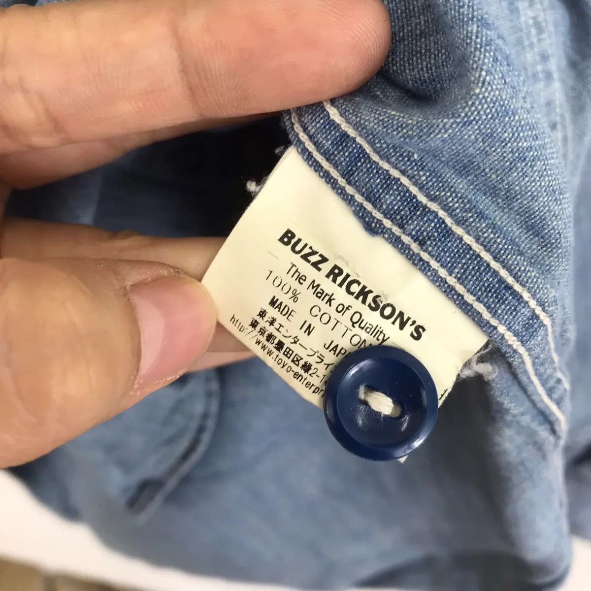 Buzz Rickson's Vintage BUZZ RICKSON Japan Western Button Up Denim Jeans Size US M / EU 48-50 / 2 - 6 Thumbnail