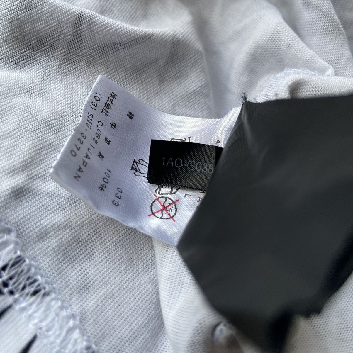 Neil Barrett White Black Lightning Bold Printed Cotton T Shirt Size US L / EU 52-54 / 3 - 11 Thumbnail