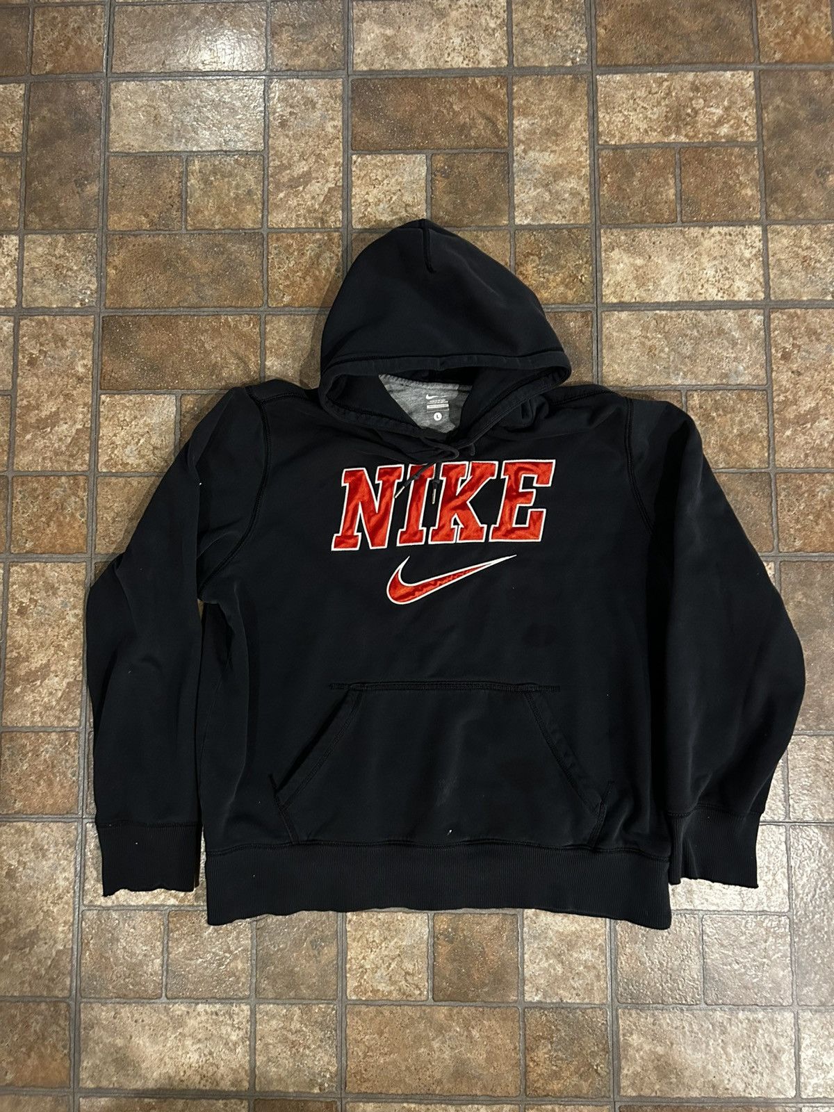 Nike Vintage Nike Hoodie Size US L / EU 52-54 / 3 - 1 Thumbnail