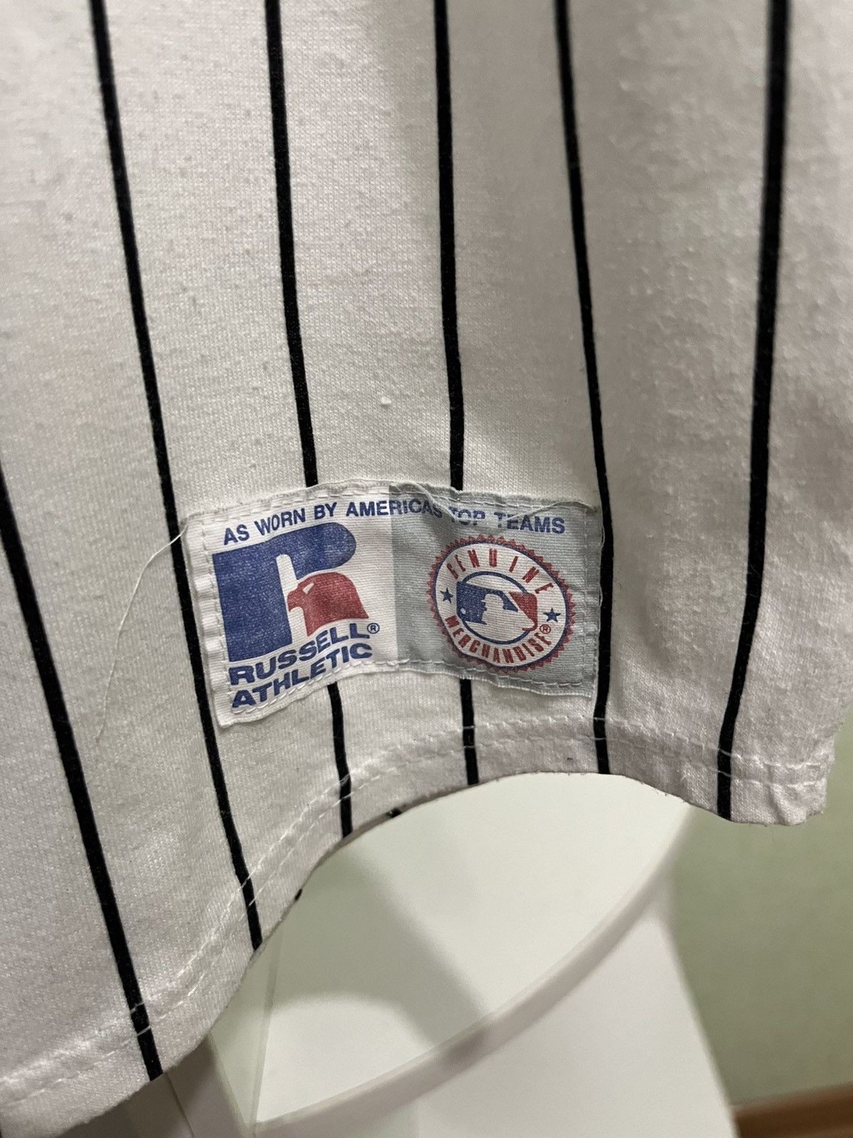 Majestic × Vintage Vintage Russell Athletic White Sox Jersey USA Made Size US M / EU 48-50 / 2 - 4 Thumbnail