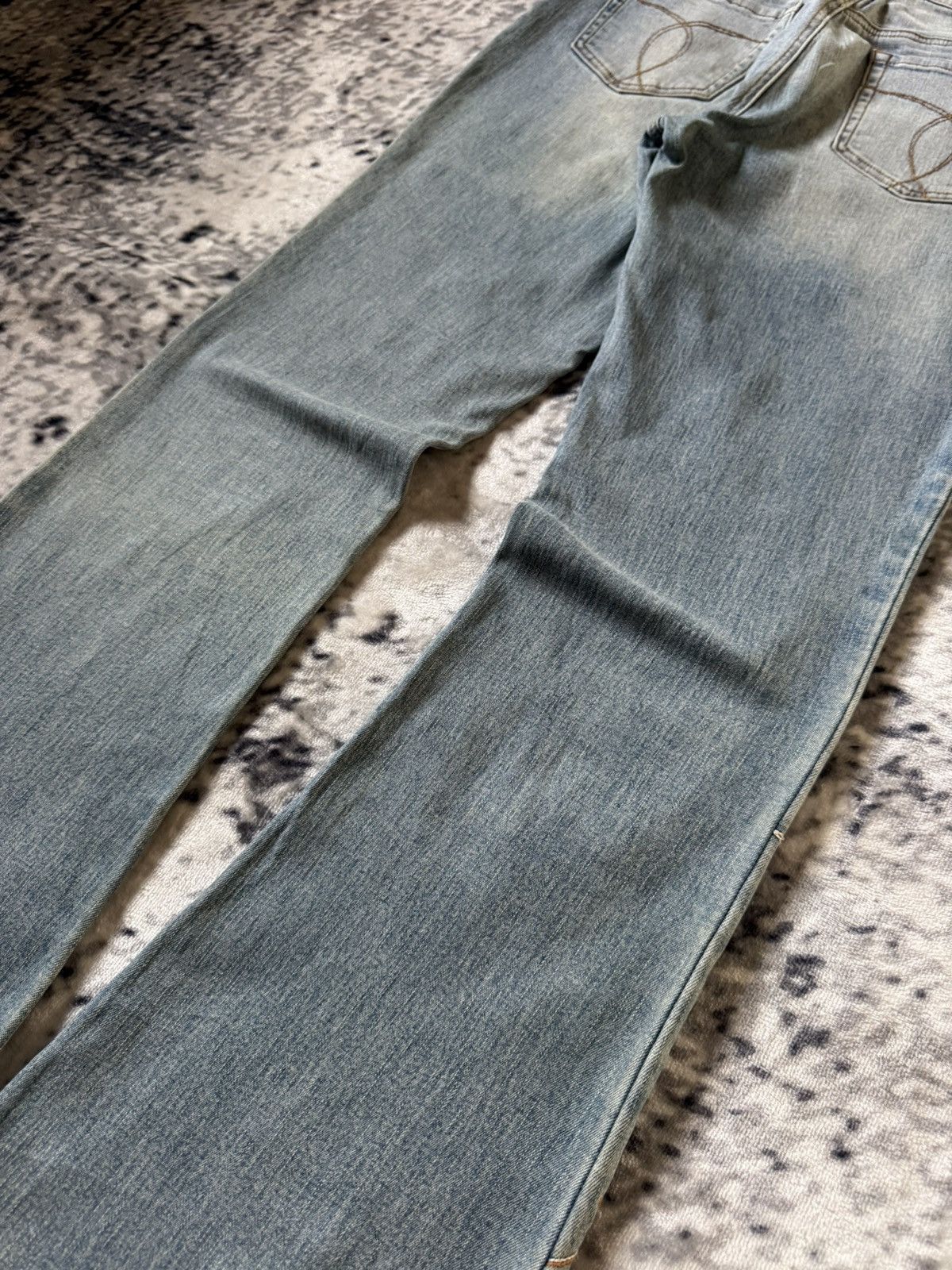 Japanese Brand Tornado Mart Embroidery Tribal Style Flare Japanese Denim Size 27" / US 4 / IT 40 - 12 Thumbnail