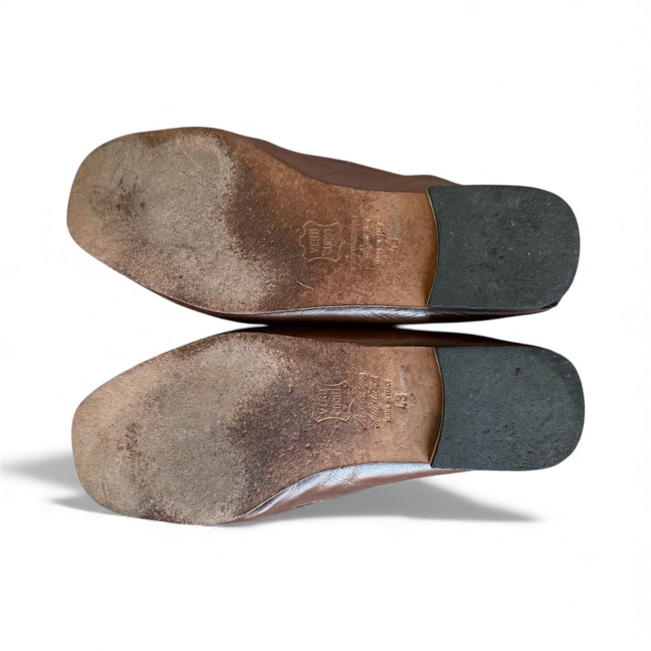 Handmade Men’s Handmade in Amalfi Italian Leather Loafers - Size 43 Size US 10 / EU 43 - 5 Thumbnail