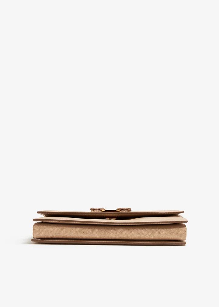Salvatore Ferragamo o1s1rm0526 Size : OS / Crossbody Bag in Beige Size ONE SIZE - 4 Thumbnail
