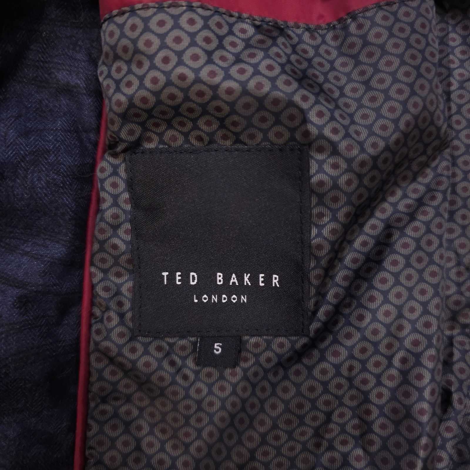 Ted Baker Ted Baker Men's Garyen Quilted Jacket Navy Blue Sz 5 Size US XL / EU 56 / 4 - 6 Thumbnail