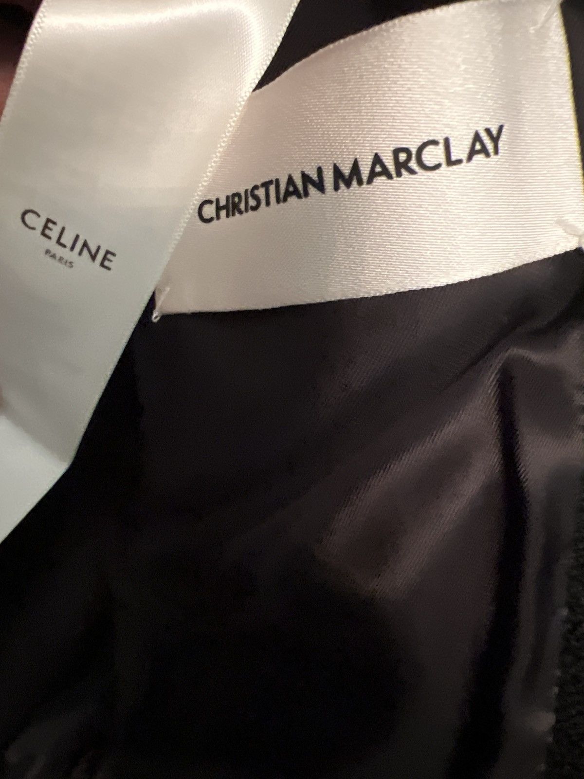 Celine Celine Christian Marclay 'KABLOOSH' Teddy Jacket Size US XS / EU 42 / 0 - 6 Thumbnail