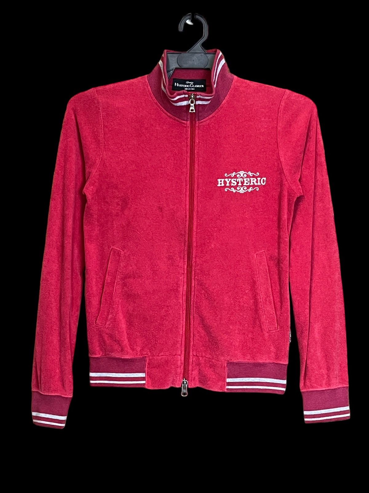 Hysteric Glamour HYSTERIC GLAMOUR DETROIT FOREVER EMBROIDERY ZIPPER JACKET Size US XS / EU 42 / 0 - 2 Thumbnail