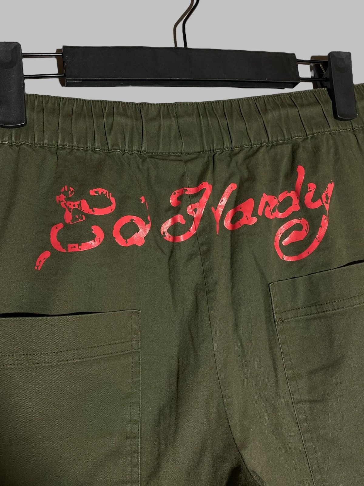 Ed Hardy Ed Hardy Y2k Khaki Japanese Parachute Pants Size US 32 / EU 48 - 3 Thumbnail