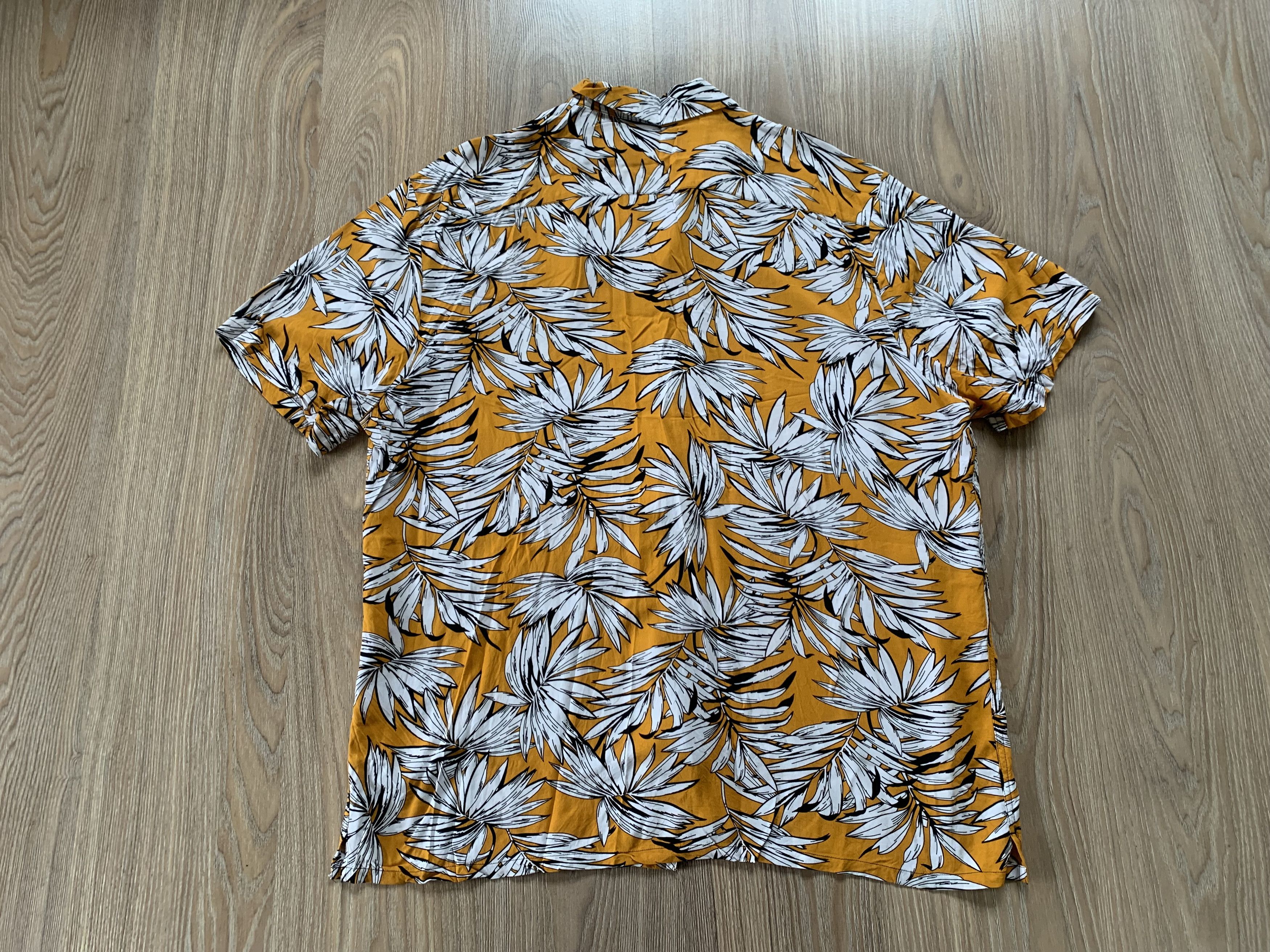 Primark Primark Regular Fit Printed Hawaiian Shirt Size US XXL / EU 58 / 5 - 3 Thumbnail