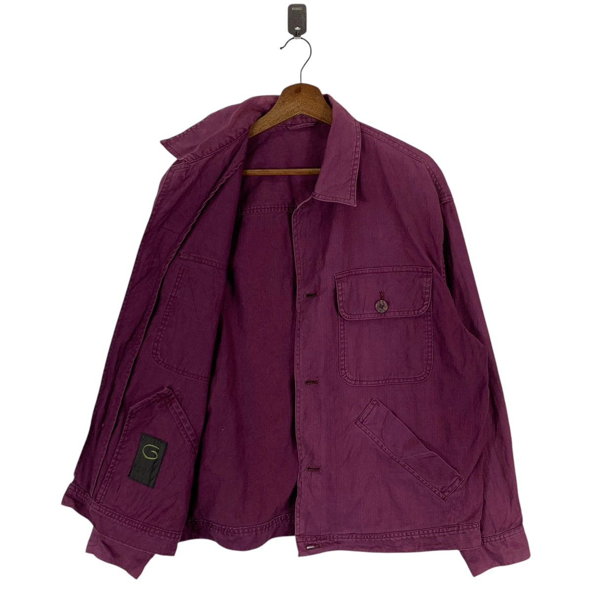 Romeo Gigli VINTAGE ROMEO GIGLI COTTON TRUCKERS JACKET Size US M / EU 48-50 / 2 - 5 Thumbnail
