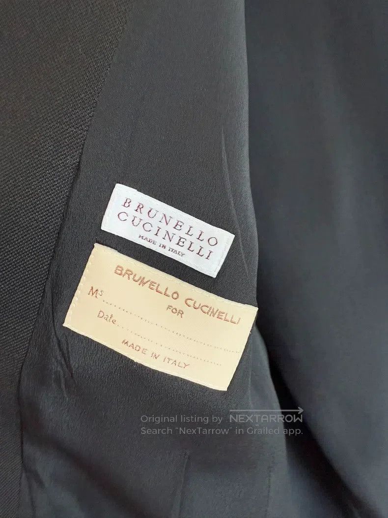 Brunello Cucinelli Brunello Cucinelli Short blazer Size S / US 4 / IT 40 - 7 Thumbnail