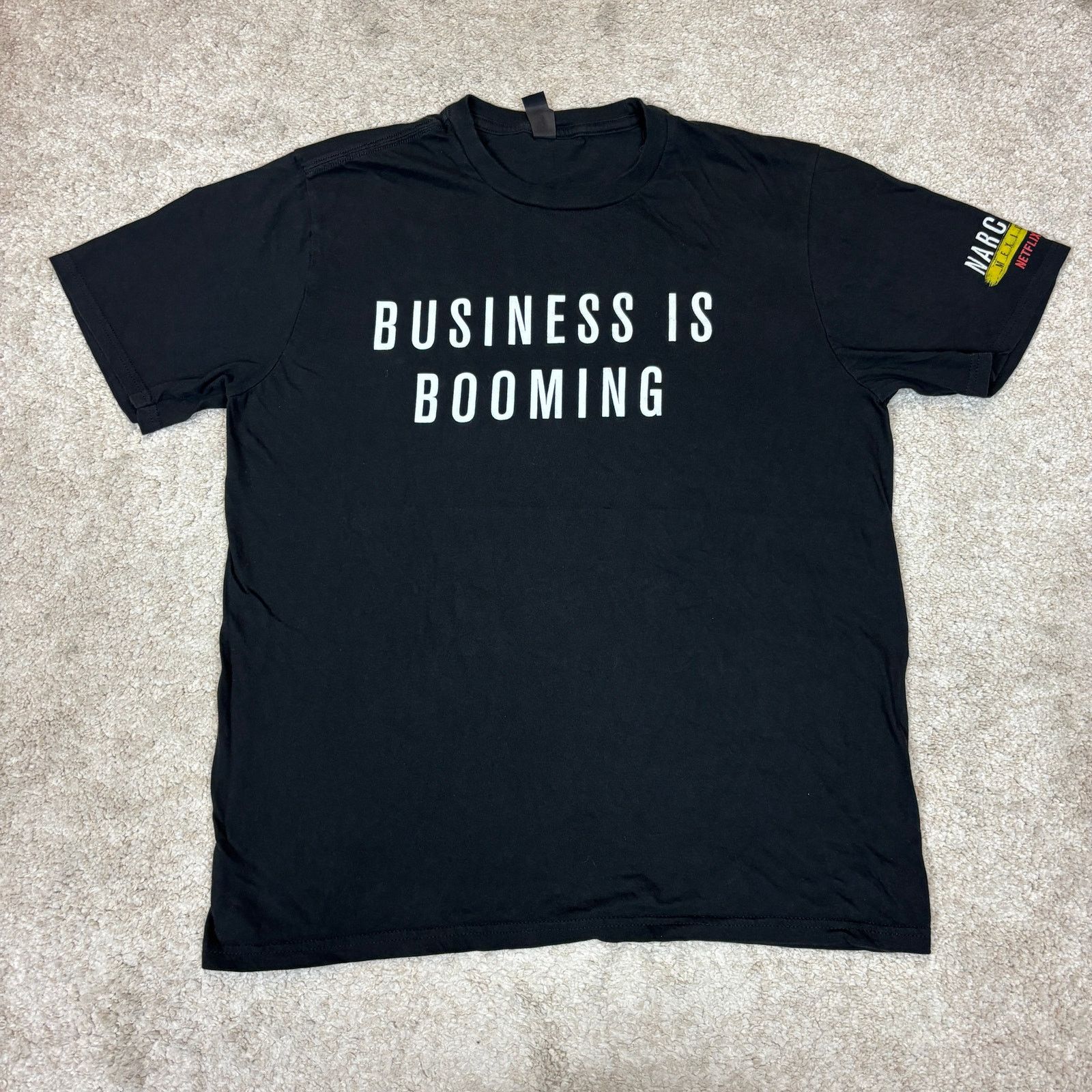 Other Narcos Mexico Business Is Booming Cast Crew Netflix Shirt L Size US L / EU 52-54 / 3 - 2 Thumbnail