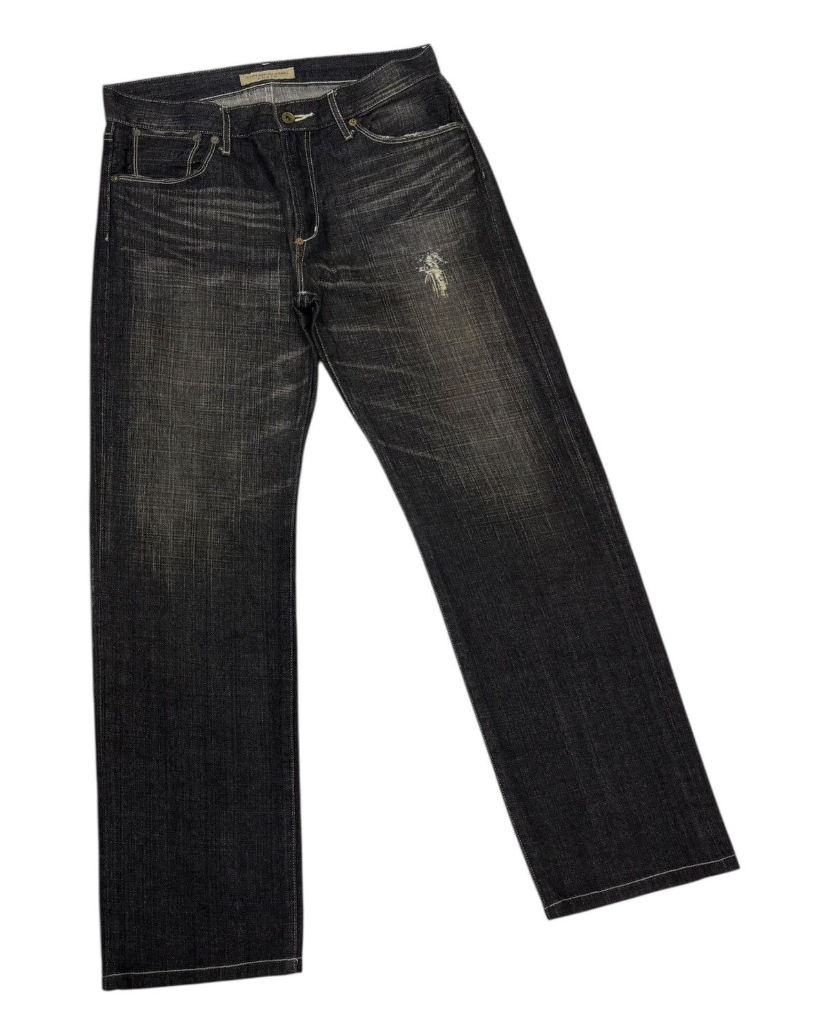 Y-3 Yohji Yamamoto Y3 Adidas Black Vintage Classic Denim Jeans Size US 32 / EU 48 - 3 Thumbnail