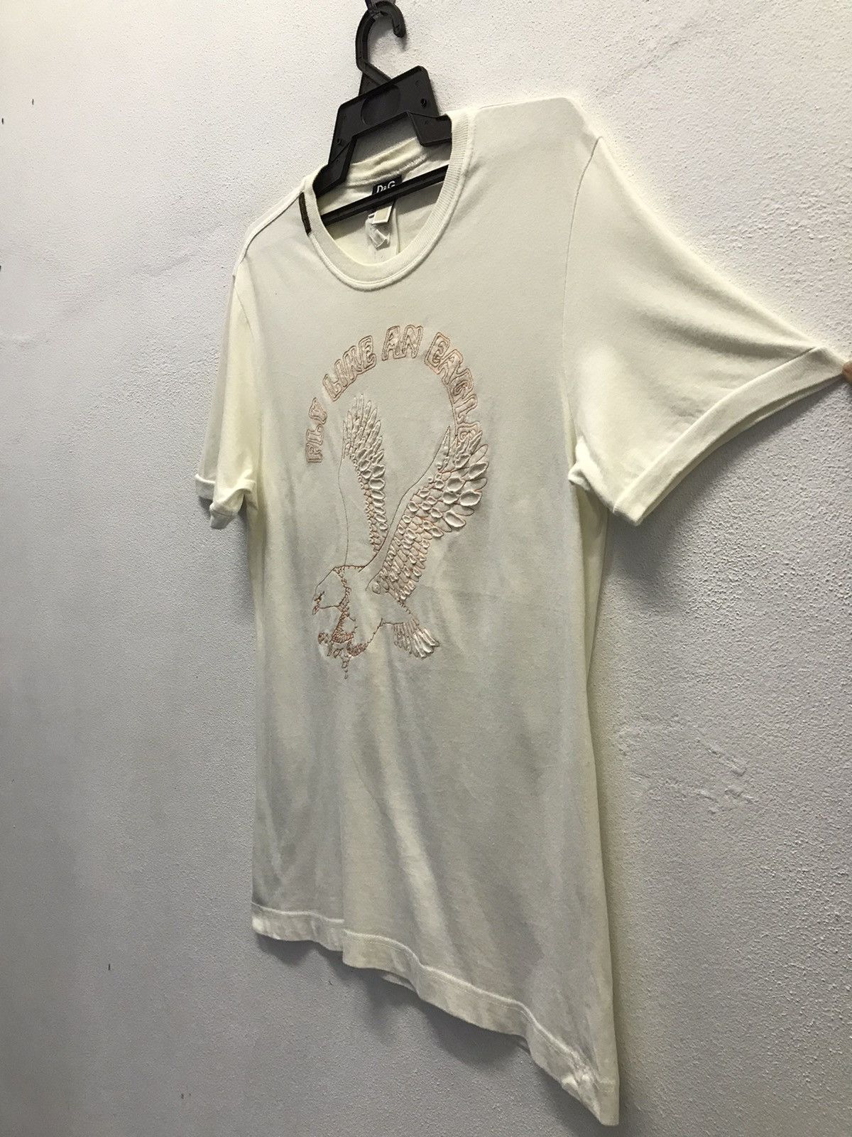 Dolce & Gabbana × Vintage Vintage DOLCE&GABBANA Fly Like An Eagle Shirt Size US M / EU 48-50 / 2 - 5 Thumbnail