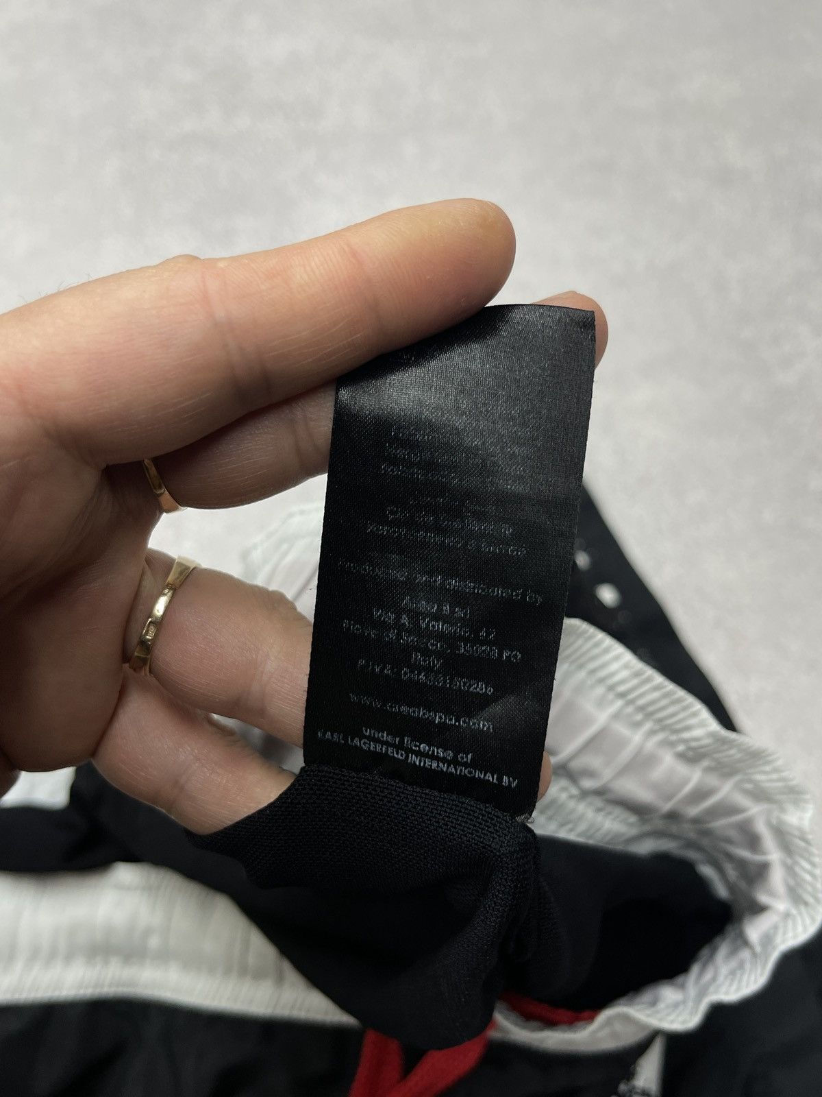 Designer × Karl Lagerfeld Mens Karl Lagerfeld Beachwear Black Shorts Big Logo Size M Size US 32 / EU 48 - 10 Thumbnail