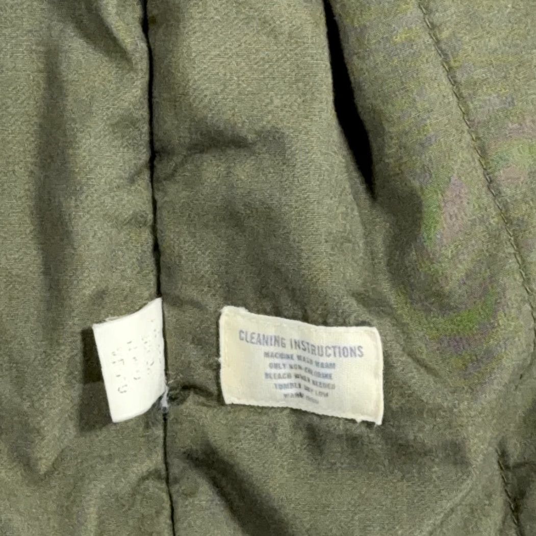 Gap VINTAGE Gap Jacket Military Shirt XL Green Canvas Cotton 90s Outdoor Army Lined Pockets Mens XL Size US XL / EU 56 / 4 - 7 Thumbnail