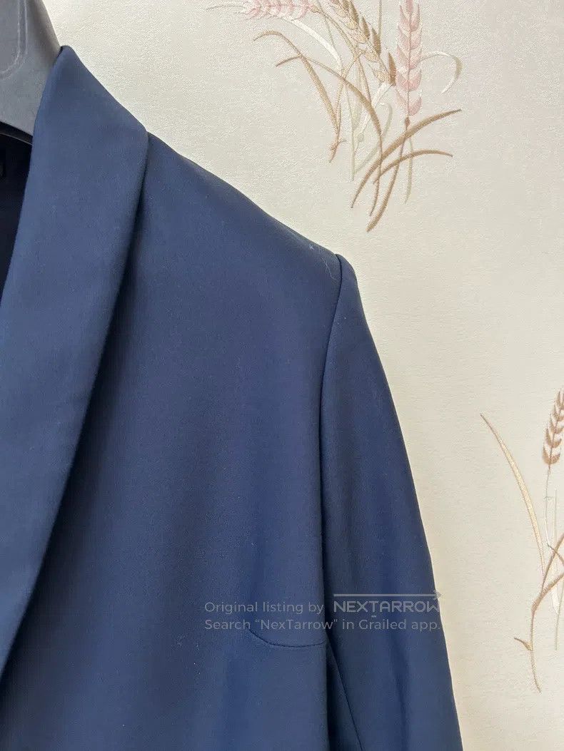 The Row The Row size 4 Dark blue high-class one-button blazer Size M / US 6-8 / IT 42-44 - 3 Thumbnail
