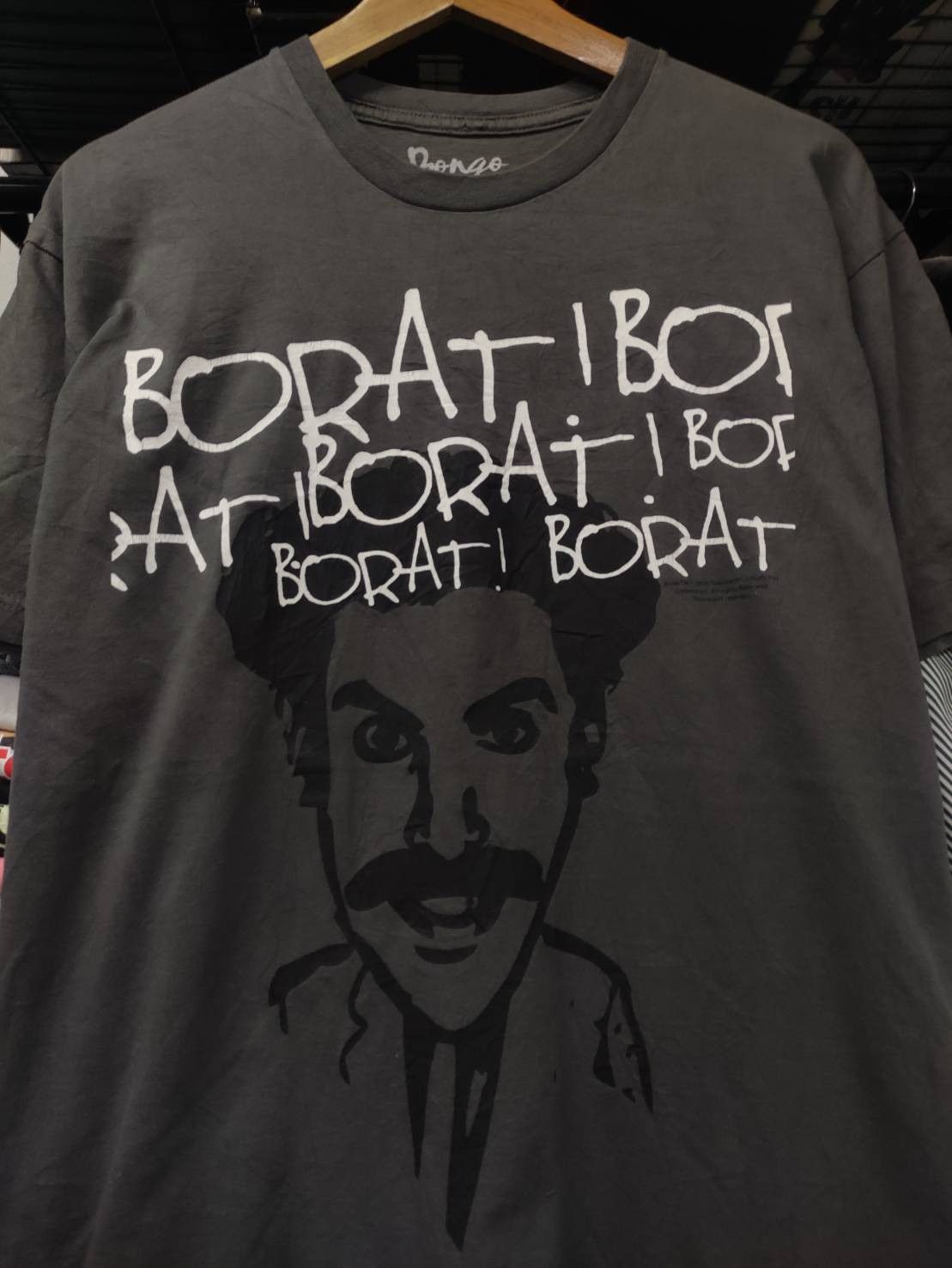 Vintage Vtg 2006 Borat Movie Promo T-Shirt Size US M / EU 48-50 / 2 - 1 Thumbnail