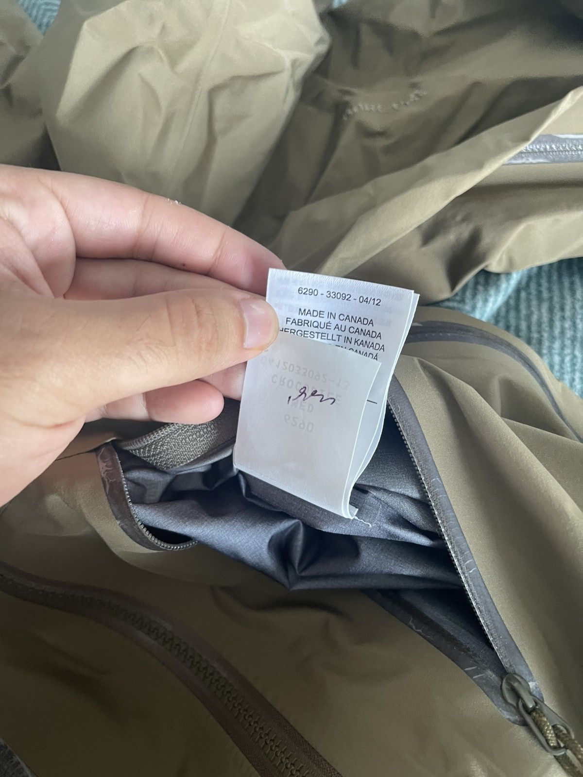 Arc'teryx Arcteryx LEAF Alpha LT Jacket Gen 1 Crocodile Medium Size US M / EU 48-50 / 2 - 4 Thumbnail