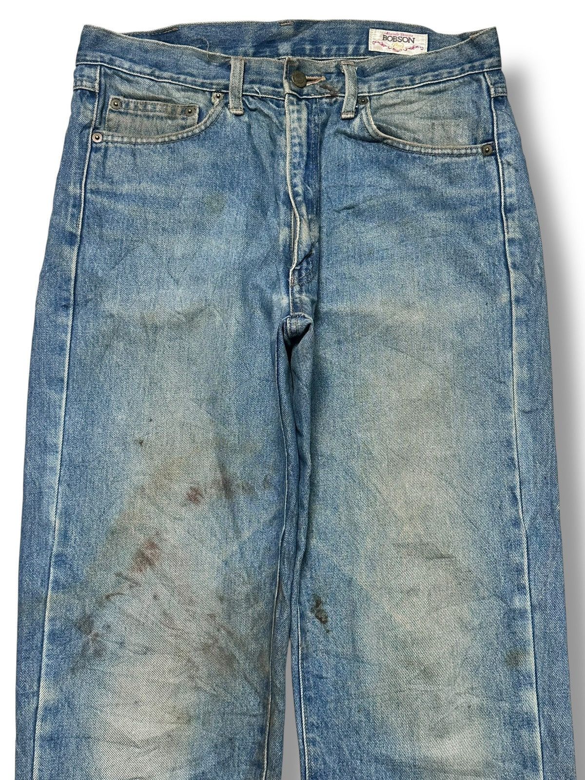 Japanese Brand Bobson Vintage Baggy Loose Style With Faded and Mudwash Size US 32 / EU 48 - 2 Thumbnail