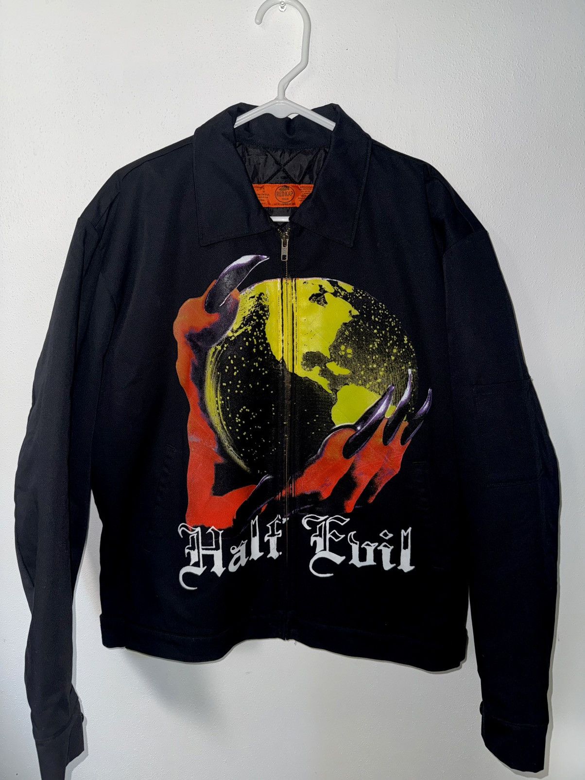Half Evil *RARE* Half Evil Work Jacket | Grailed