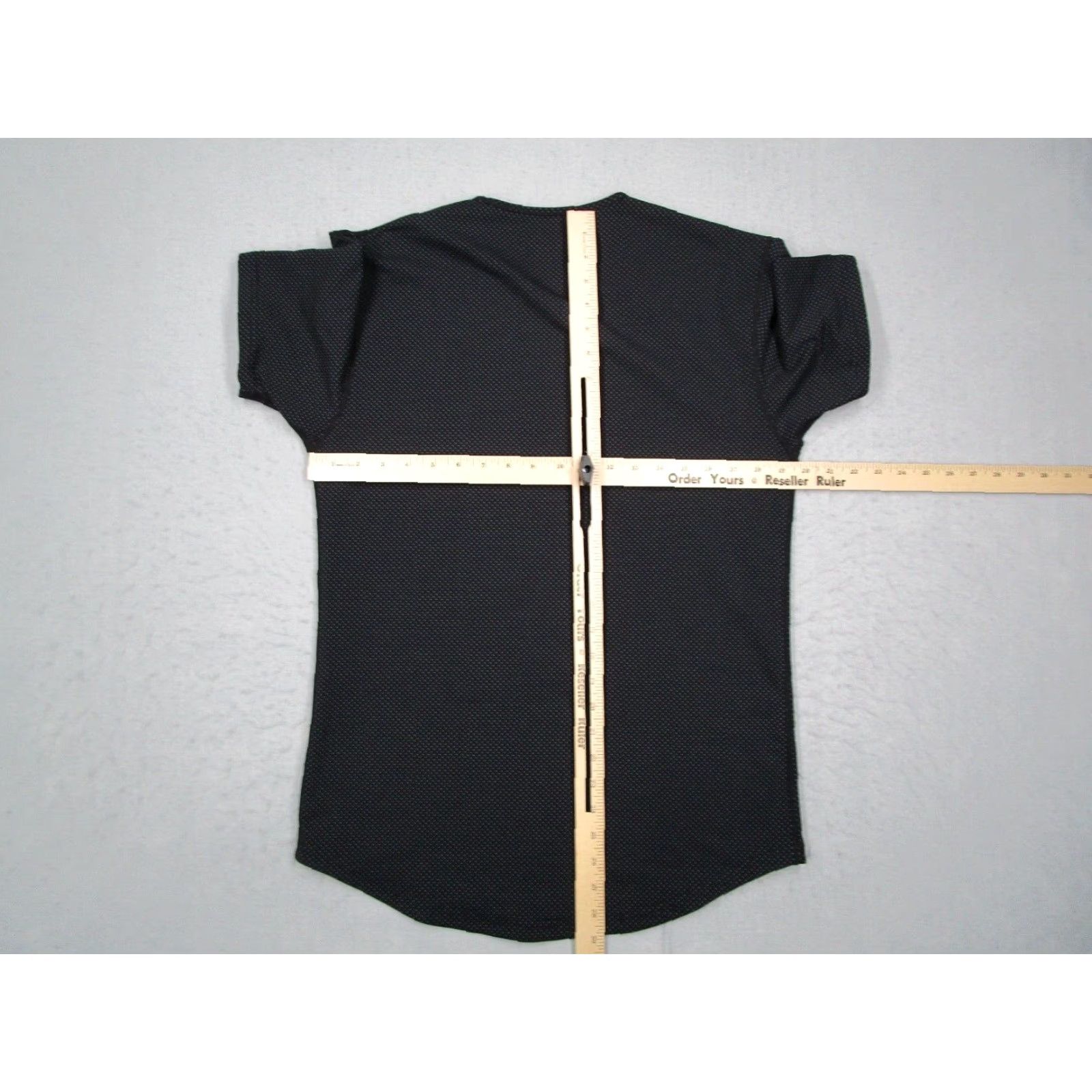 Vintage BYLT Shirt Mens M Black Drop Cut Lux Polka Dot Short Sleeve Active Workout T-Shirt Mens Men's Black Polka Dot Logo All Seasons Sports Shirt Size US M / EU 48-50 / 2 - 4 Thumbnail