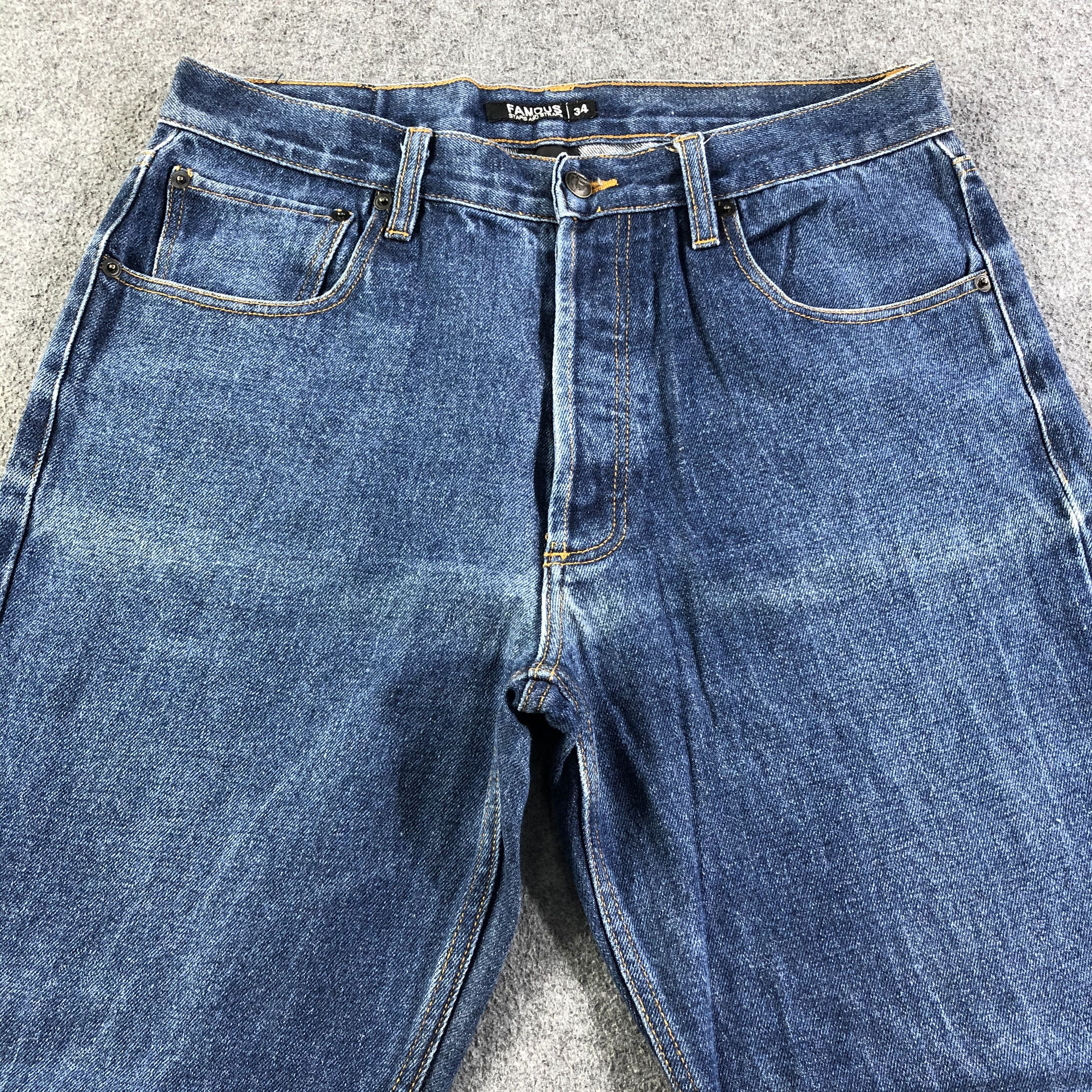 Famous Stars And Straps Famous Stars And Straps Jeans Blue Wash Denim -J2811 Size US 34 / EU 50 - 3 Thumbnail