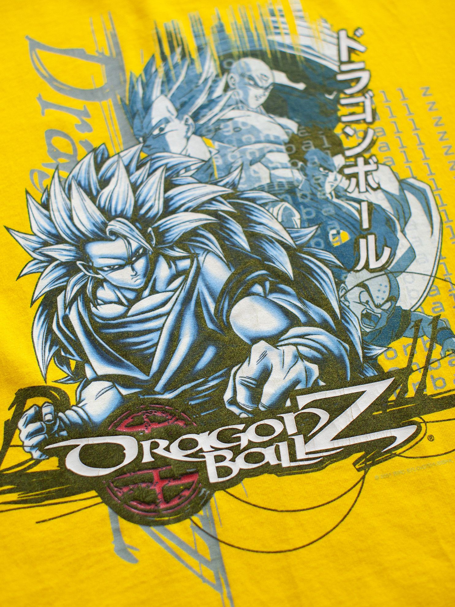 Cartoon Network Vintage 2002 Dragon Ball Z Goku Vegeta 00s Anime T-Shirt Size US XL / EU 56 / 4 - 5 Thumbnail