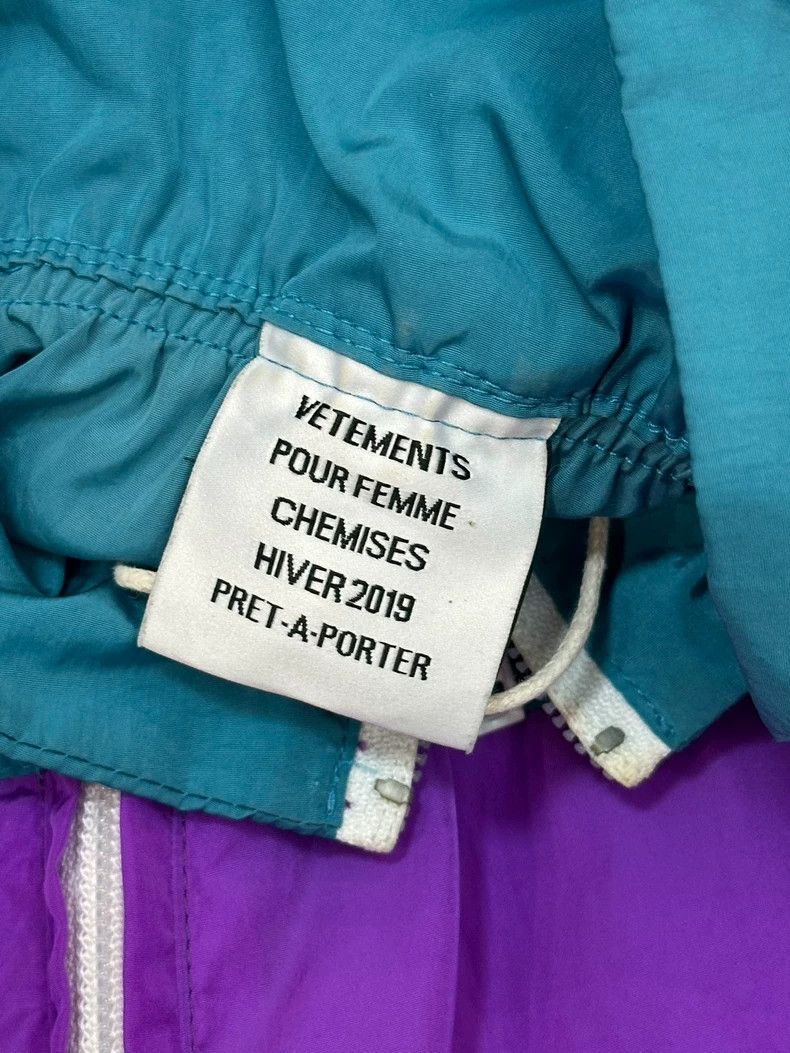 Vetements Vetements FW18 Sport Zip Jacket 2506-Nextarrow Size US L / EU 52-54 / 3 - 4 Thumbnail