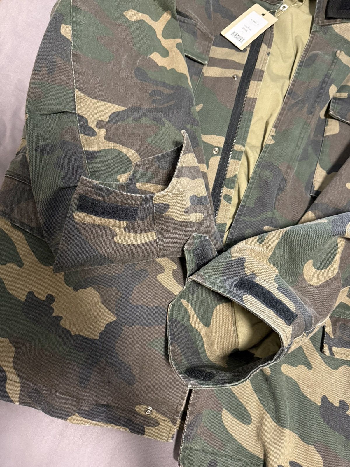 Yeezy yeezy season 4 m65 Camo Military Parka jacket Size US M / EU 48-50 / 2 - 5 Thumbnail