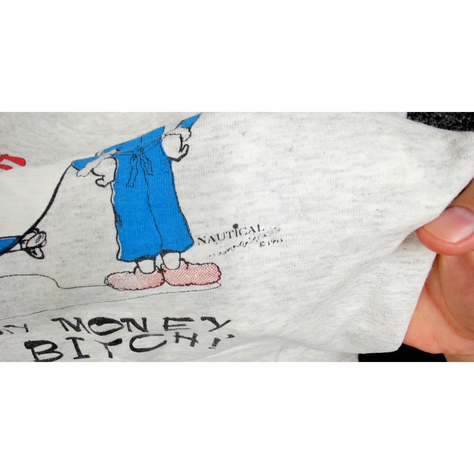 Delta VTG 1993 I Love My Boat Single Stitch Humor Tee USA Large Size US L / EU 52-54 / 3 - 9 Thumbnail
